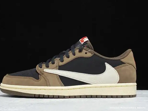Official Maikesneakers OG Jordan Scott Dark Air Mocha x CQ4277-001 1 Travis Low SP 0325